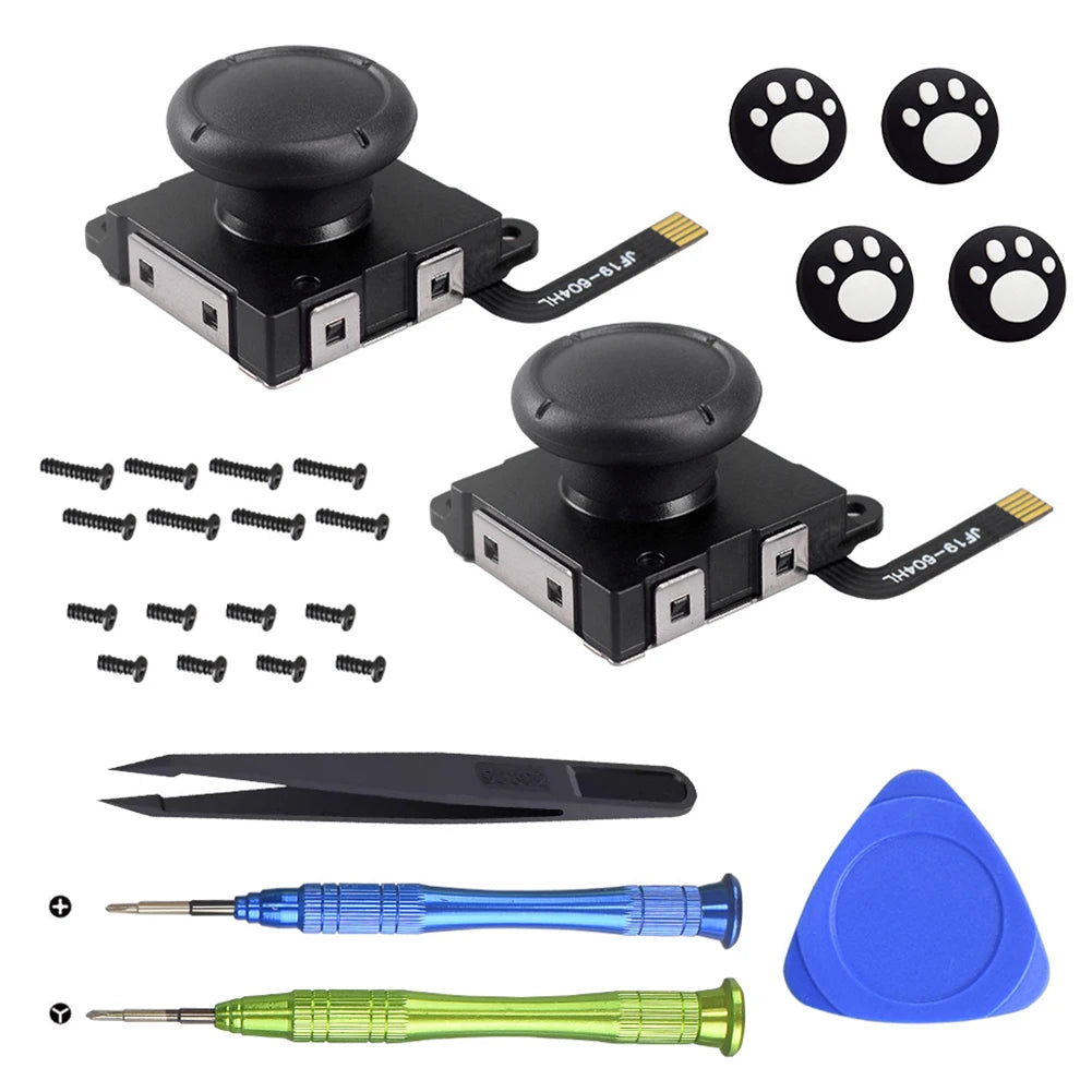 Hall Sensing Joystick for JoyCon Replacement Kit No Drifting Electromagnetic Stick for Nintendo Swicth / Switch OLED/Lite