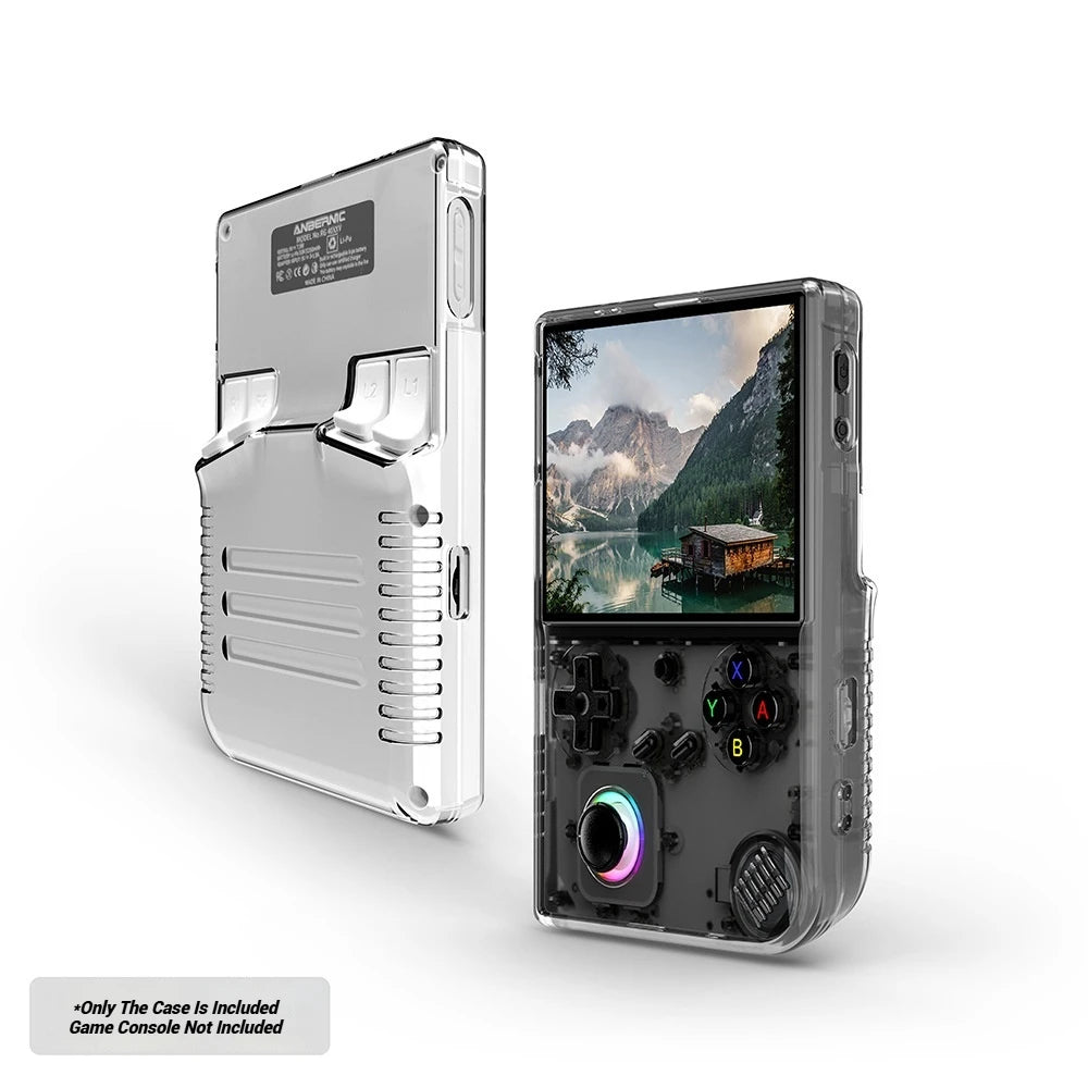 For ANBERNIC RG40XXV Game Console Transparent TPU Protective