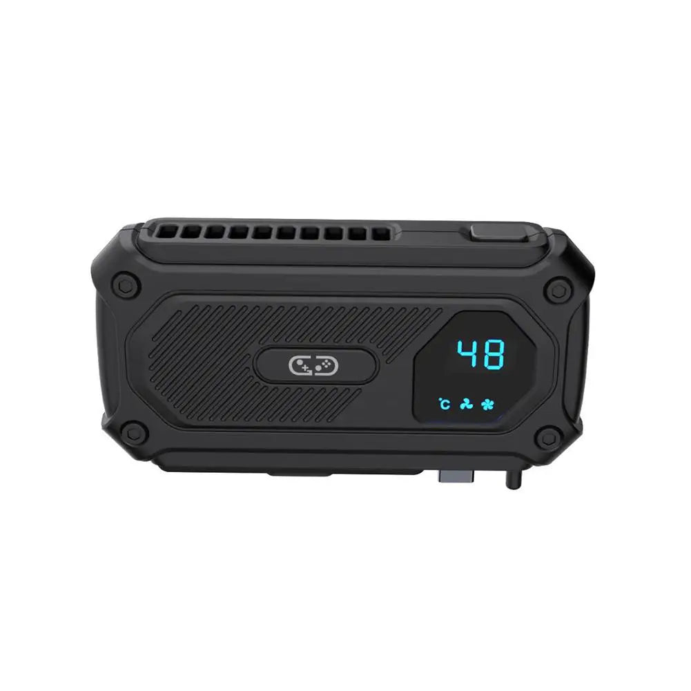 For Switch2 Host Cooling Fan With Digital Display Heat Dissipation Fan For Nintendo 2 Game Console