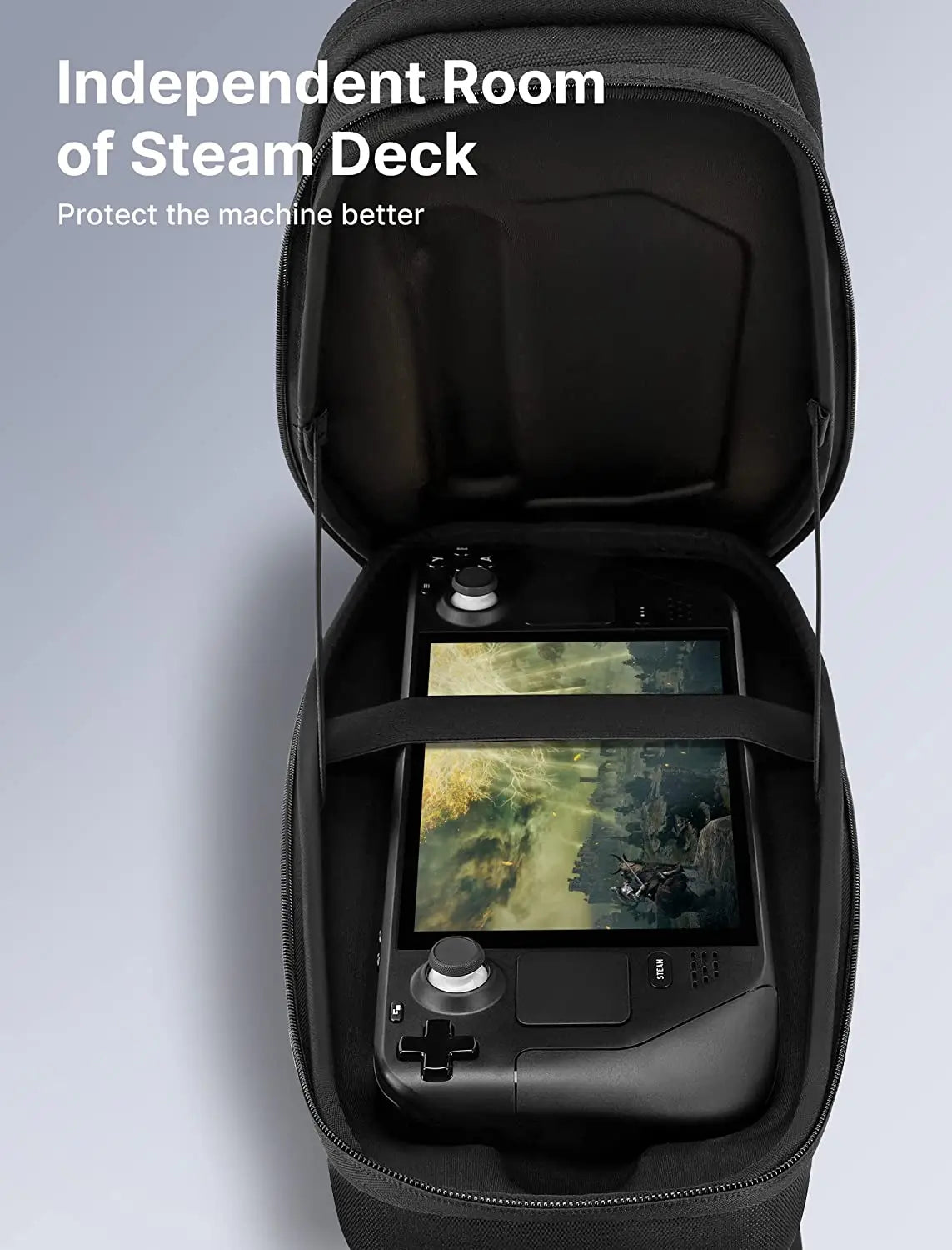 JSAUX Carrying Case for Steam Deck OLED Hard Shell Protectiv