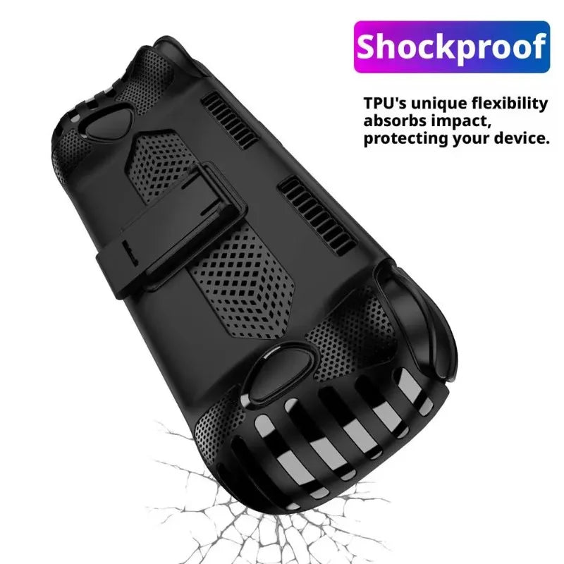For AYN Odin 3 TPU Case Anti-Slip Ergonomic Grip Gaming Cons
