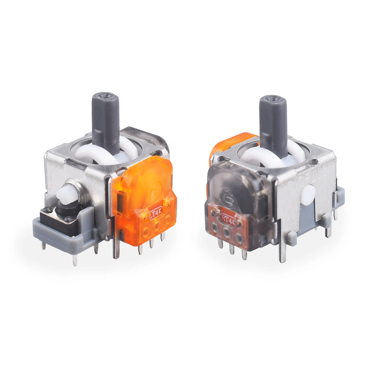 2Pcs Tmr Electromagnetic Induction Joystick Replacement 3D Analog Thumb Stick for Ps5 Ps4 Xbox One Series X/s Elite Controller