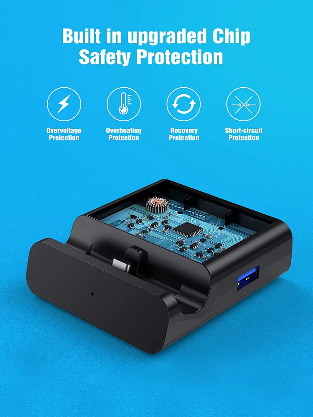 NEWDERY TV Docking Station for Nintendo Switch/Switch OLED C