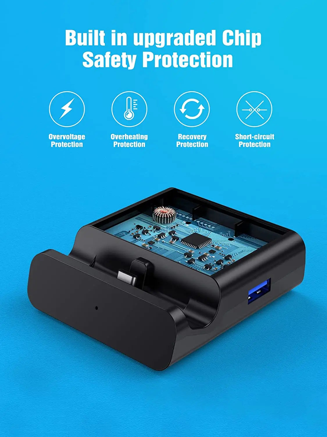NEWDERY TV Docking Station for Nintendo Switch/Switch OLED C