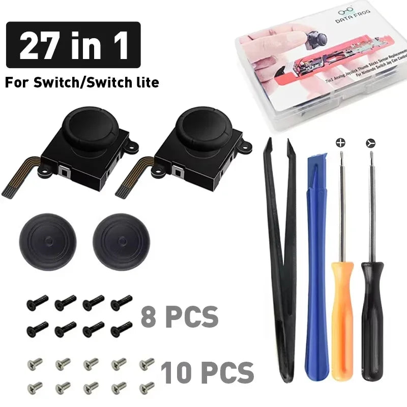DATA FROG 3D Joystick Replacement Kit For Switch Lite OLED