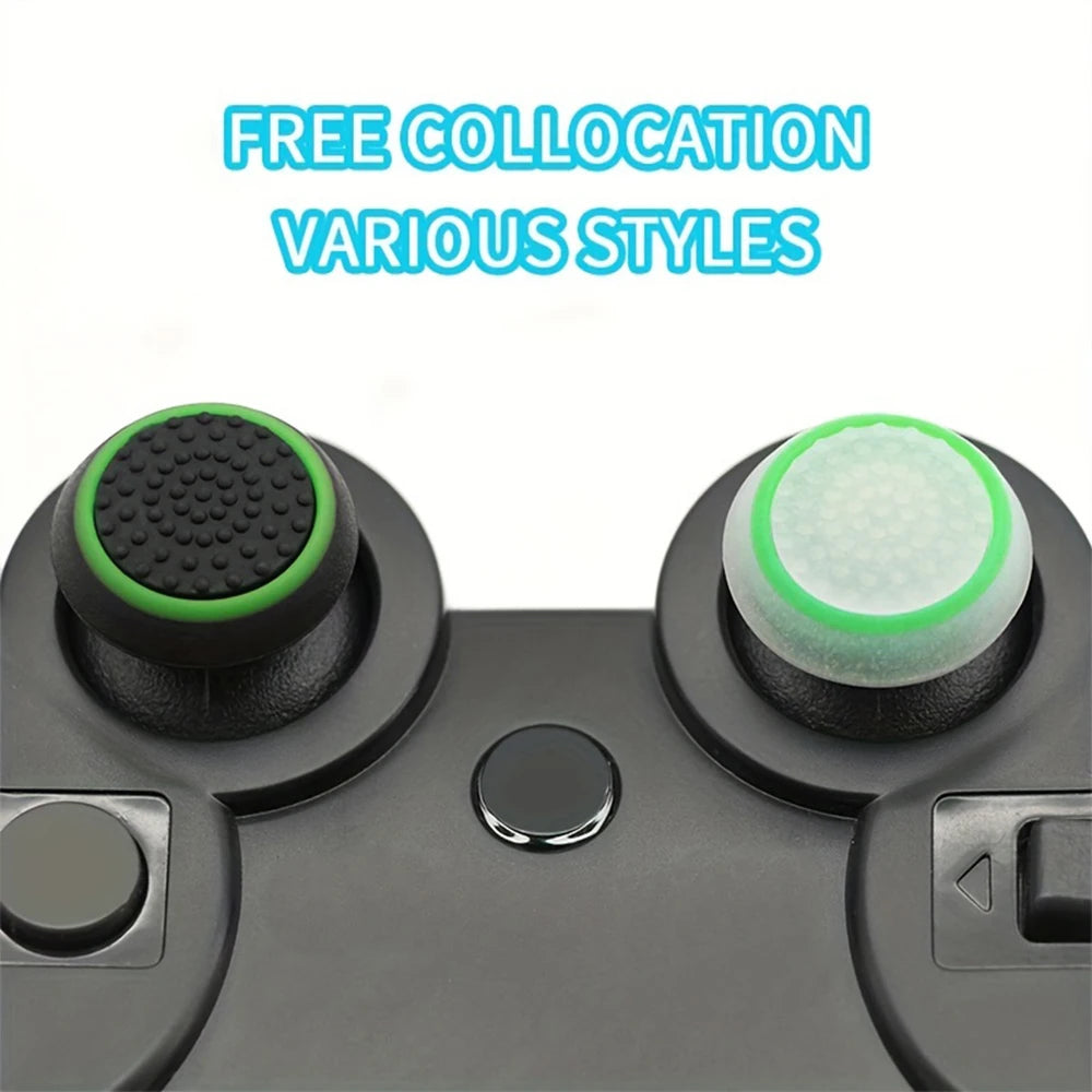 4Pcs Silicone Gel Thumb Grips Cover For Sony PS5/PS3/PS4 For