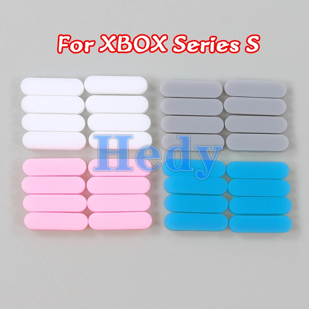 1set For XBOX Series XSS Rubber Feet Shock-proof Foot Cover 