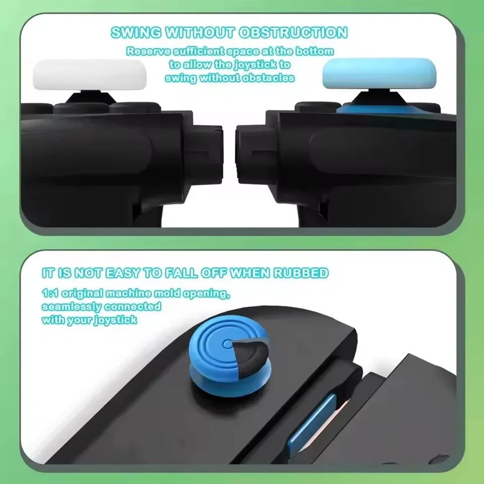 Silicone Rubber Thumb Grip Caps Suitable for Switch 2 Joy-Co