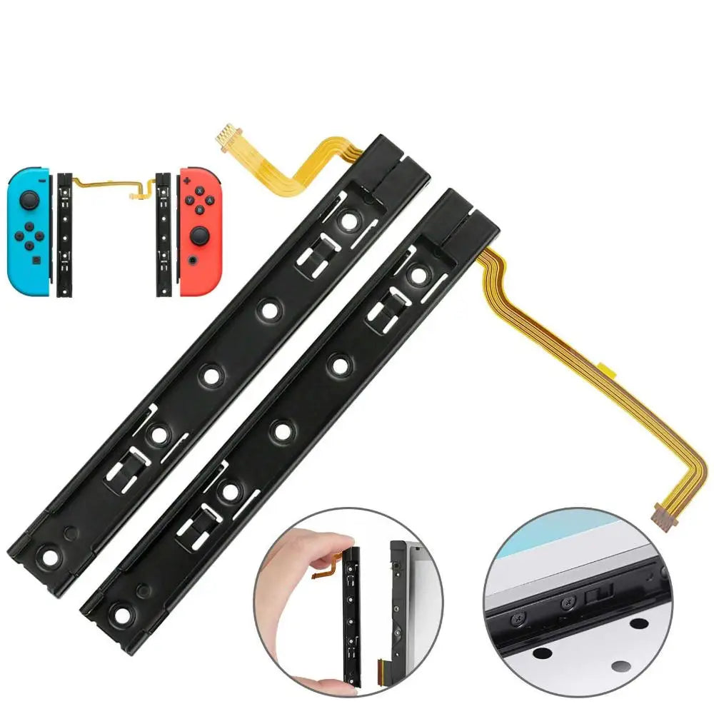 Home Left/Right Games Rail Slider Replacement for NS Joy-con