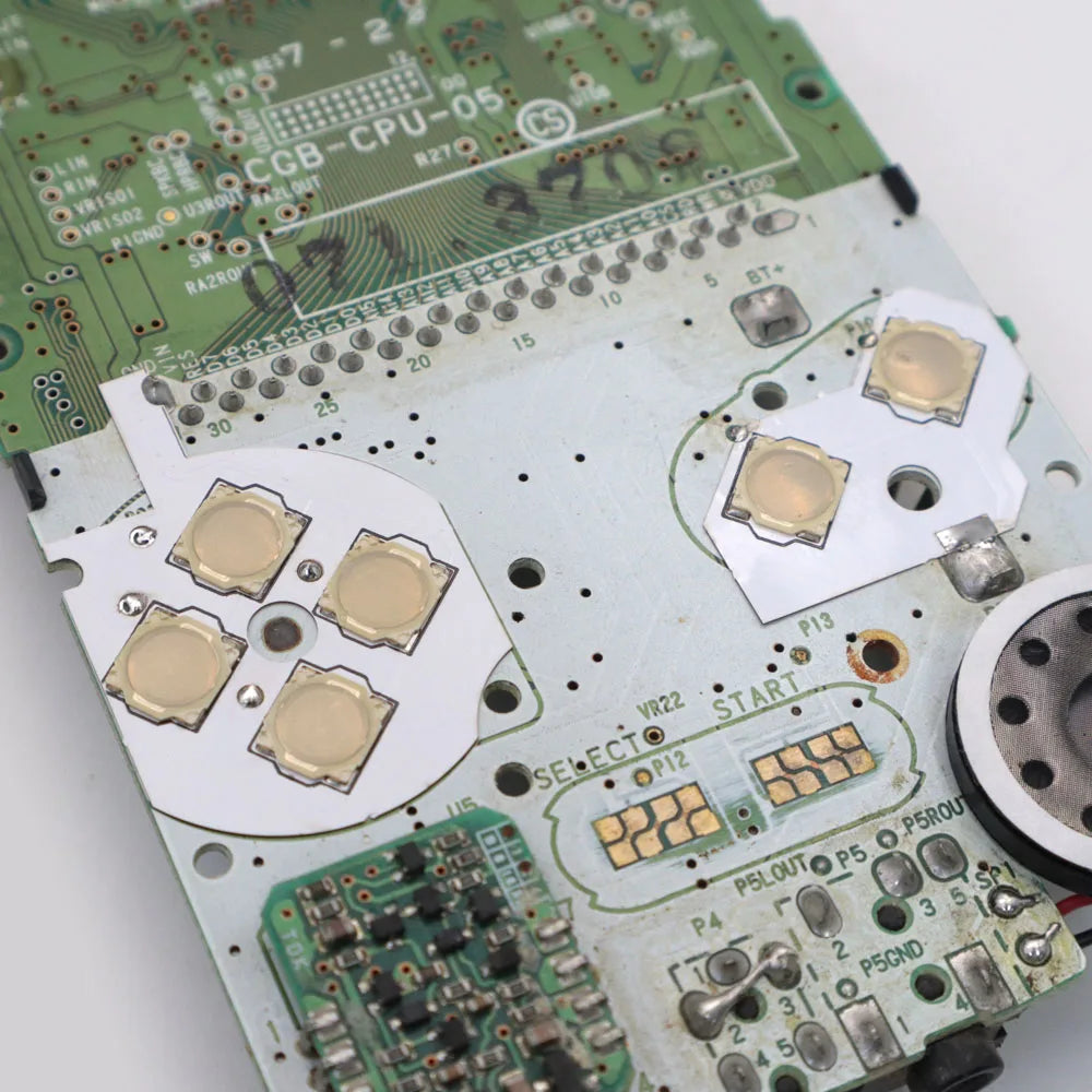 For GBC Clicky Tactile Button Kit Mod Switches & Membranes f