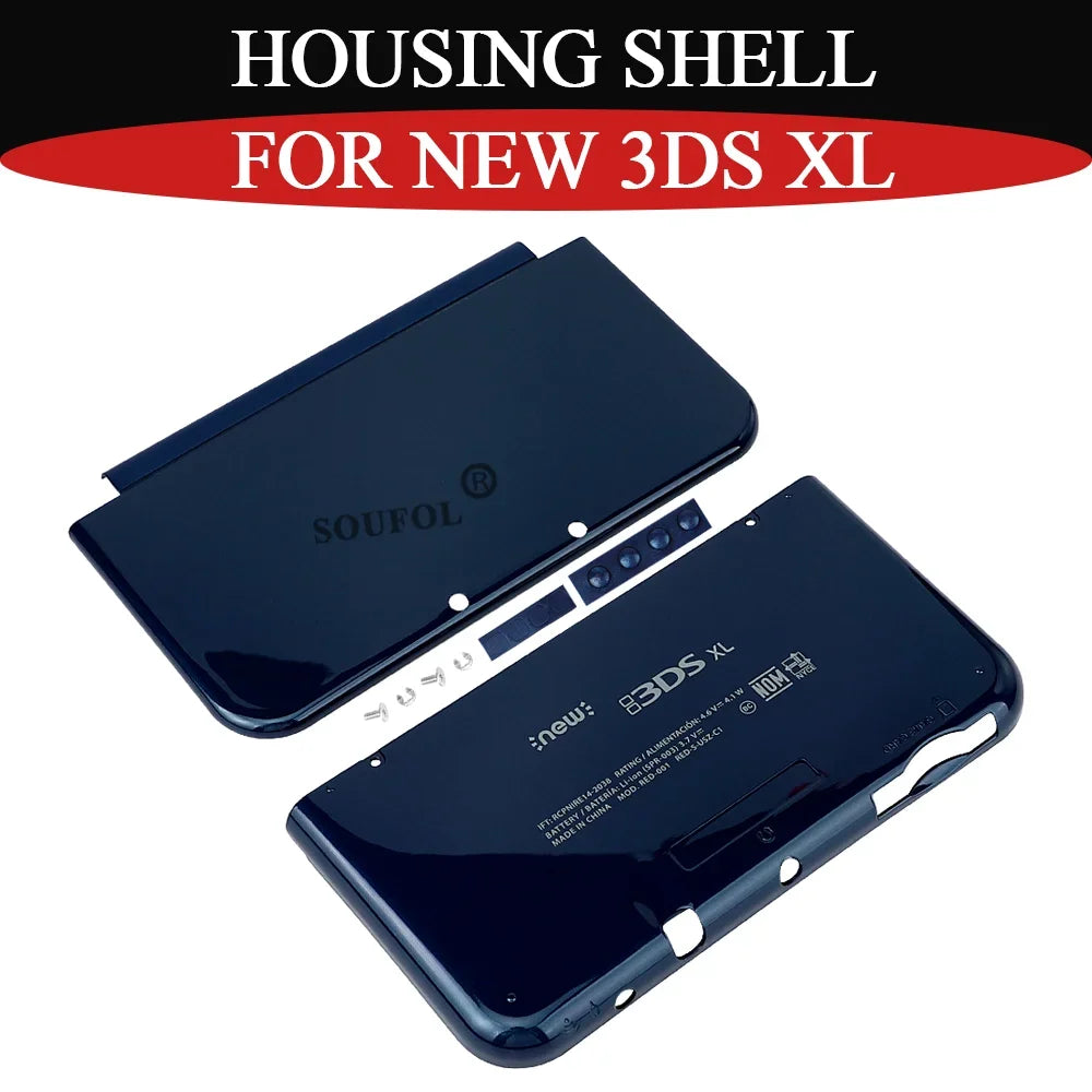 2026 New Blue Housing Front Back Shell For New 3DS XL Replac