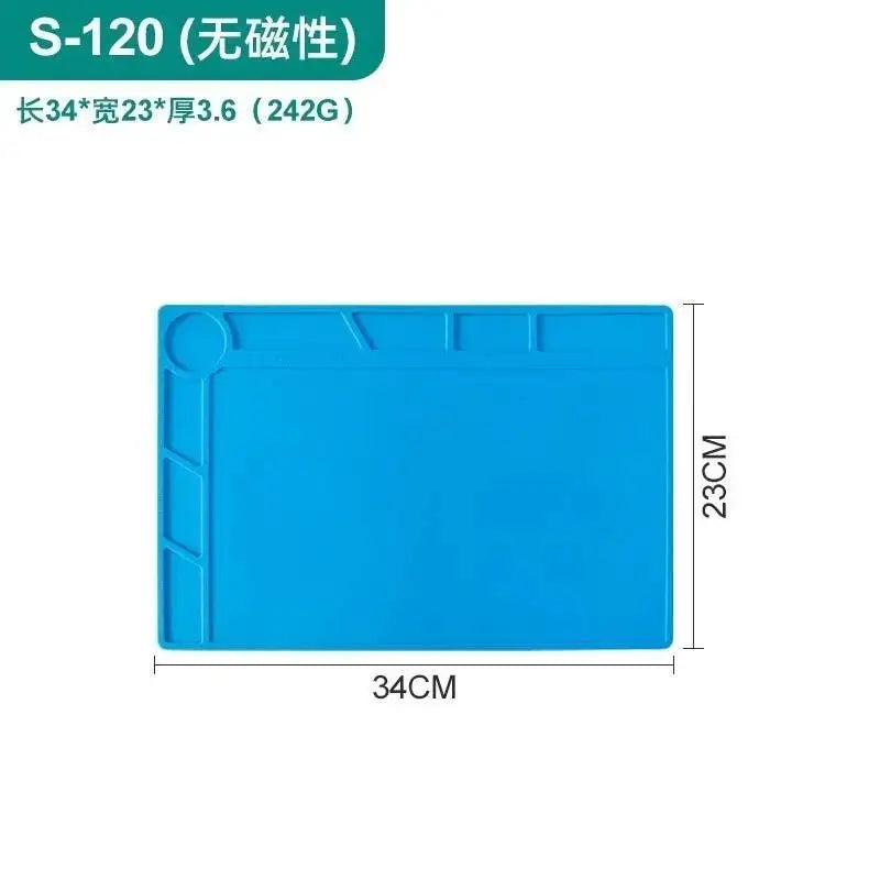 ESD Soldering Mat Repair Pad Insulation Heat Resistant Soldering Station Silicon Work Pad Desk Platform Phone Repair Tool Kit