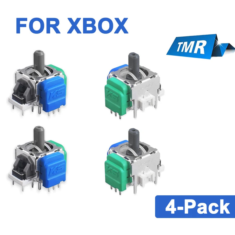 1-4 PCS TMR Solenoid Joysticks for PS4/PS5/XBOX/SWITCH PRO Controller Thumbstick Upgrade Replacement Kit Gamepad 3D Analog Sens