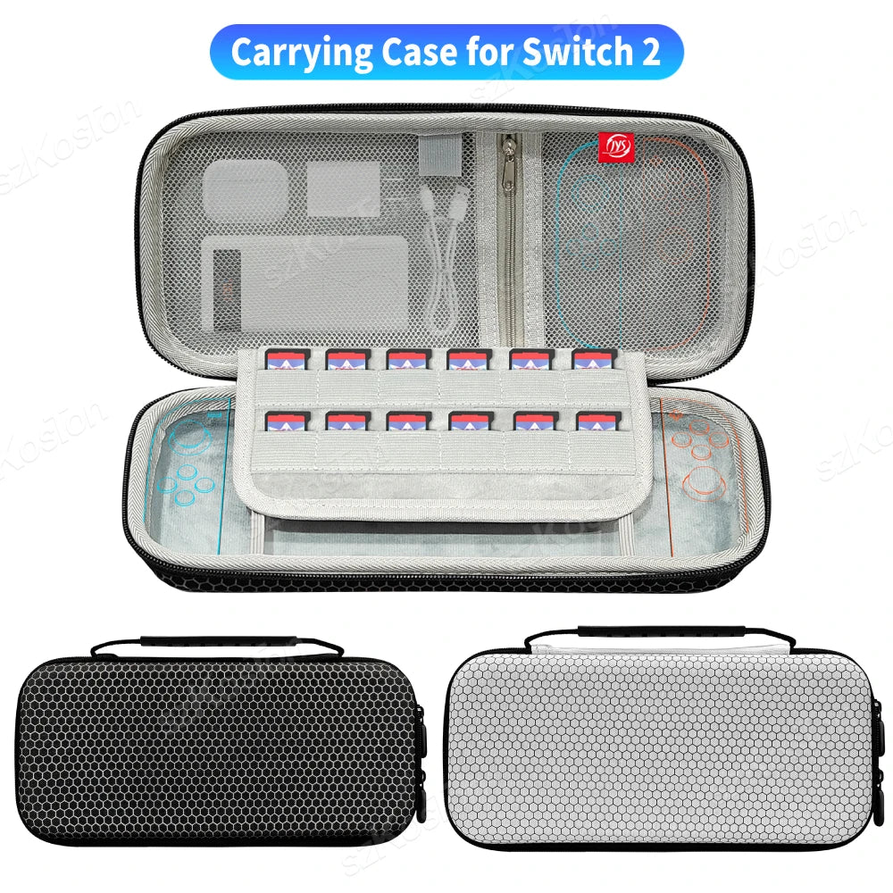 Hard Shell Carrying Case for NS Switch 2 Games Console Porta