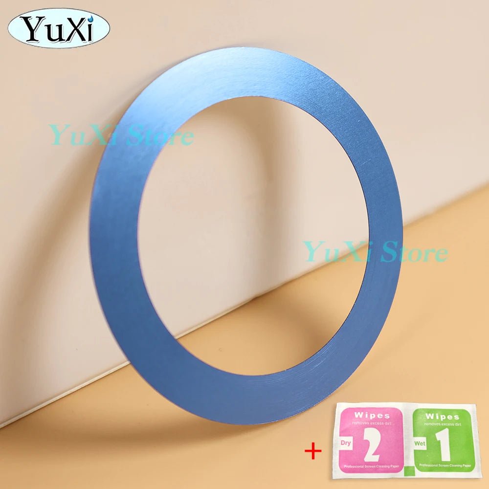1Pc For PSP 1000 2000 DIY Steel Ring Back Housing Shell Case Replacement for PSP1000 PSP2000 Back Door Shell Cover Steel Rings