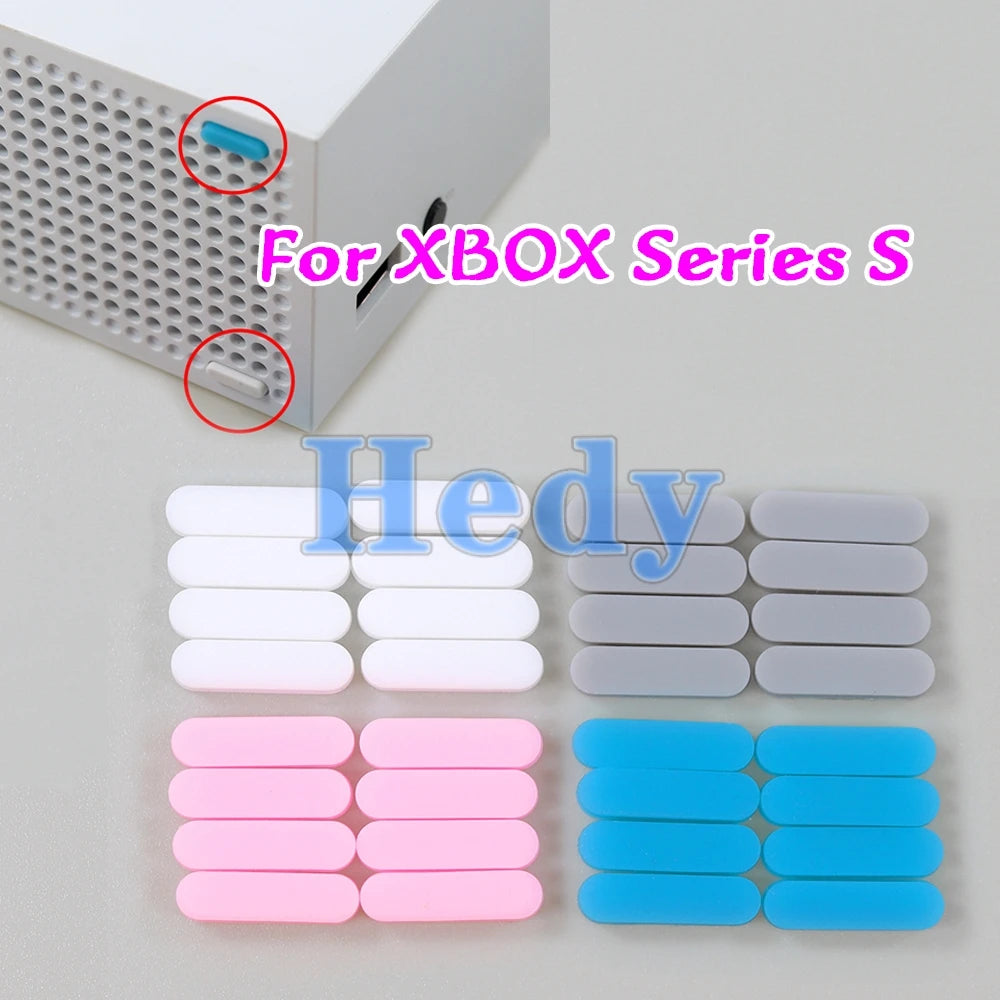 1set For XBOX Series XSS Rubber Feet Shock-proof Foot Cover 