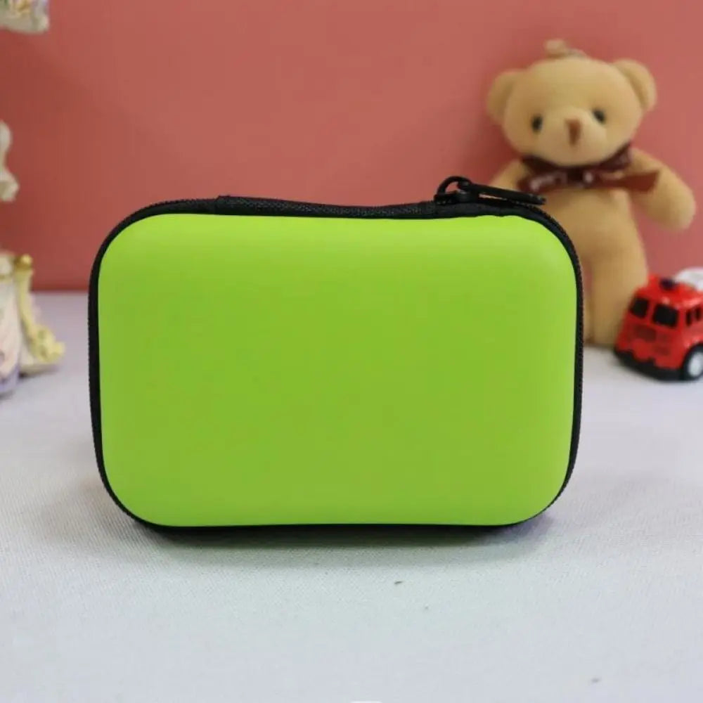1Pcs Portable Game Console Case For RG35XX H Game Console Case Storage Bag Protective Zipper Carry Bag EVA Hard Handbag