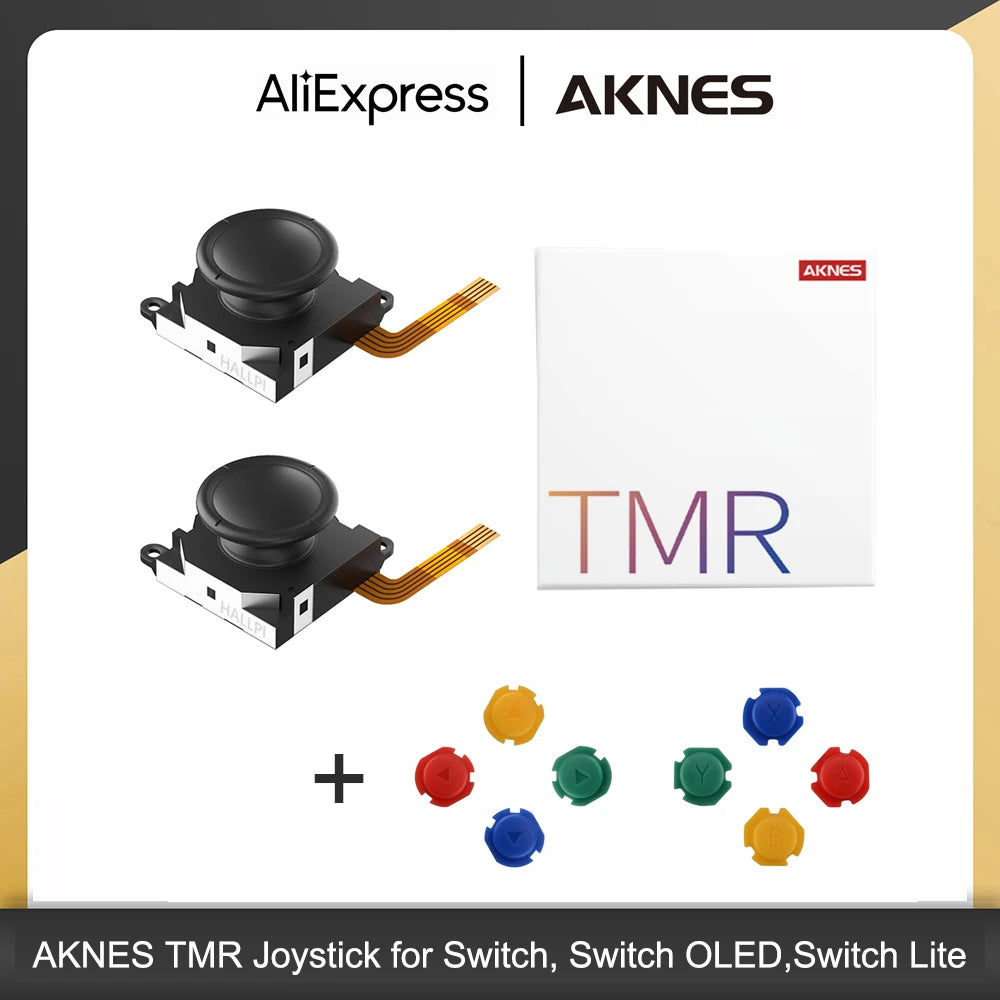 AKNES HALLPI TMR Sensing Joystick for Joy-Con Replacement wi