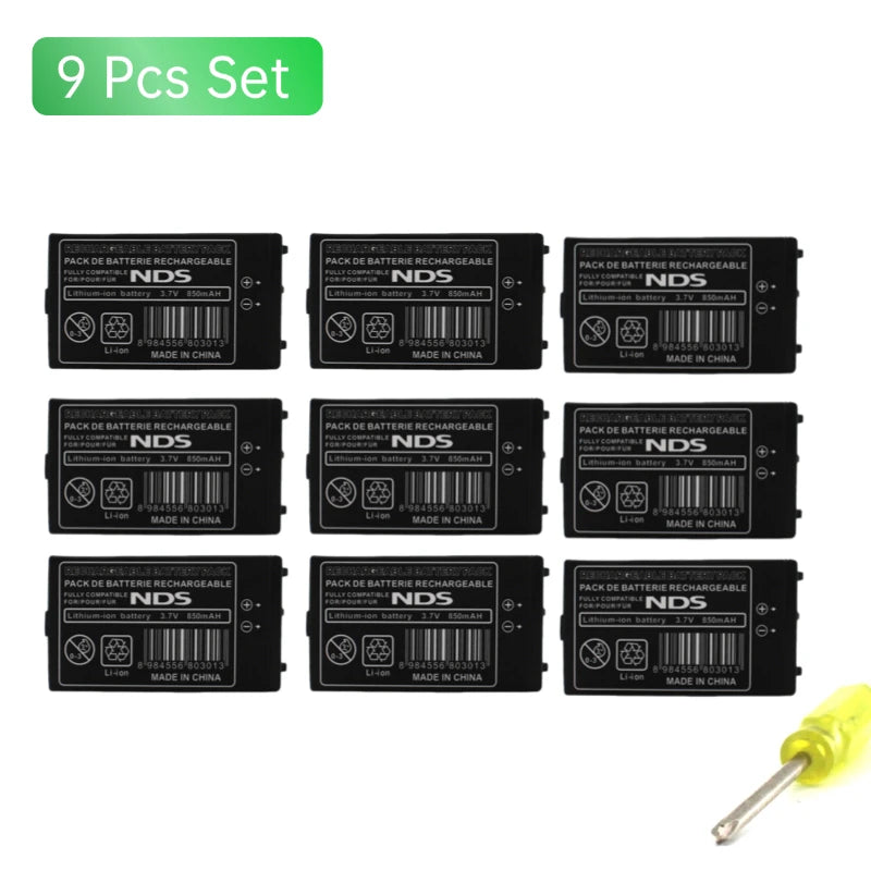 PUJIMAX NTR-003 850mAh Lithium Battery for Nintendo NDS Game Console NTR001 DS Replacement Batteries Replacement Batteries