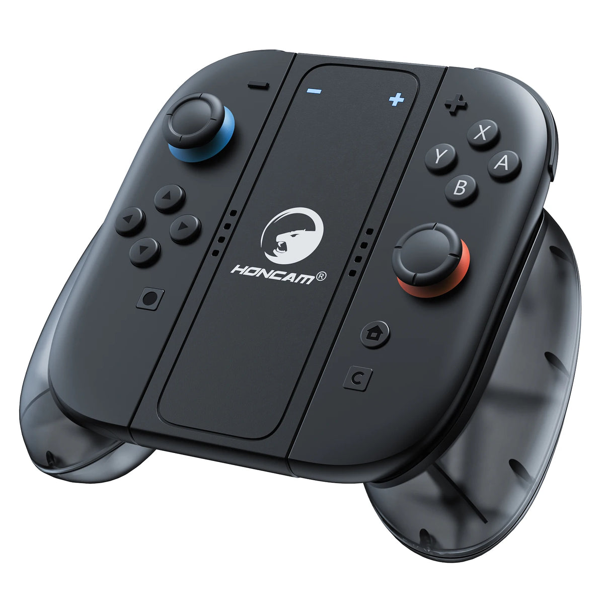 Honcam Joy Con Grip for Switch2 with Charging Station Bracke