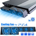 Base Fan Stand For Sony PS4 Pro Slim Game Console Play Stati