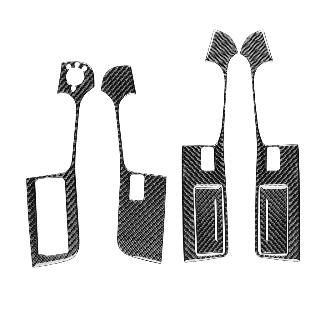 For Audi A6 S6 C6 2005-2011 Carbon Fiber Window Lift Control