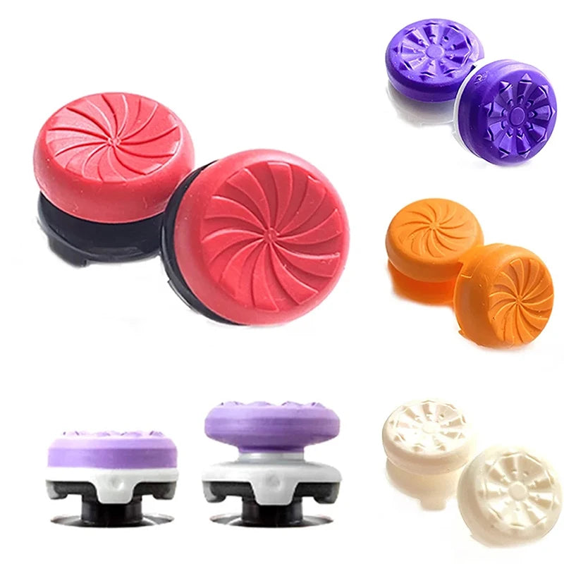 2pcs/set Video Games Silicone Thumb Grip For Playstation 5 P