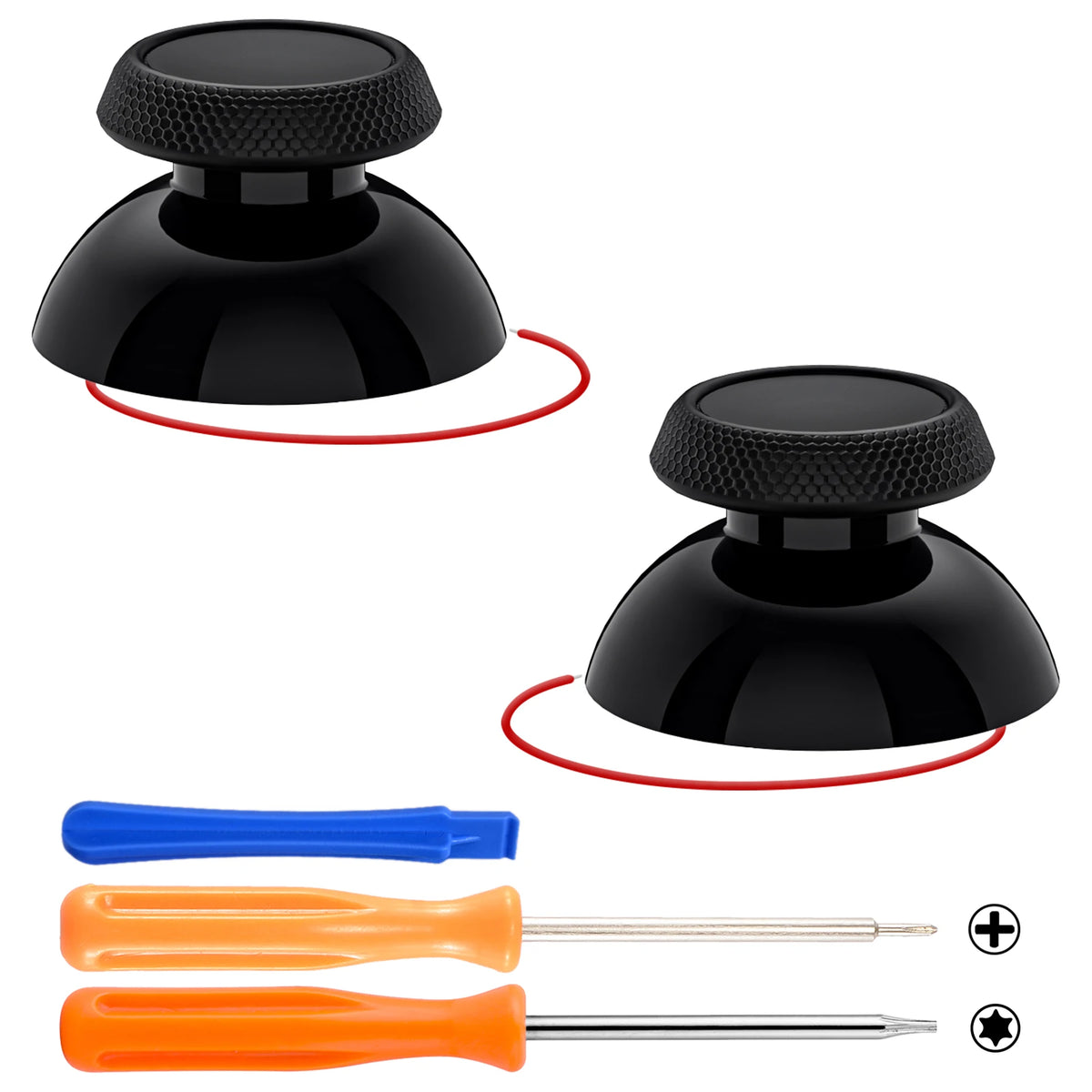 eXtremeRate Replacement Analog Thumbsticks for Steam Deck OLED and Steam Deck LCD - White