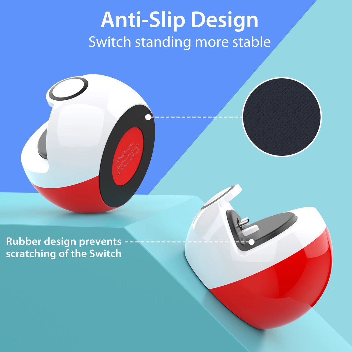 Mini Charging Dock Compatible with Nintendo Switch and Switc