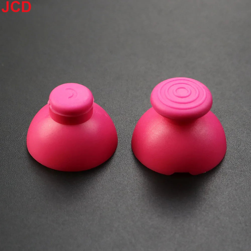 JCD 1 Set Left And Right Replacement Analog Joystick Thumb Stick Silicone Cap For GameCube For NGC /GC Controller