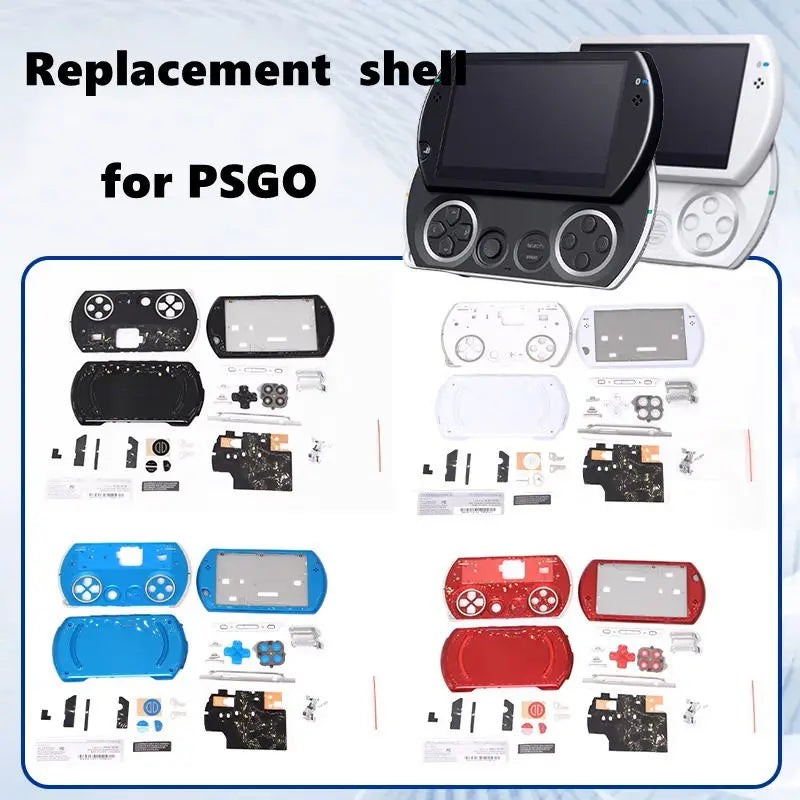 Replacement Full Housing Shell for Game Console Casing with 