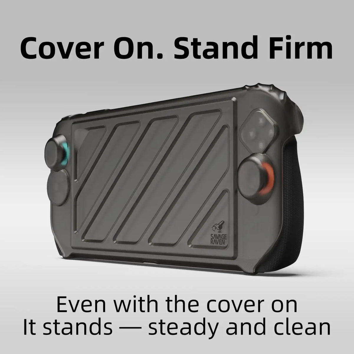 Savage Raven by Skull & Co. HardShell Front Cover Portable P