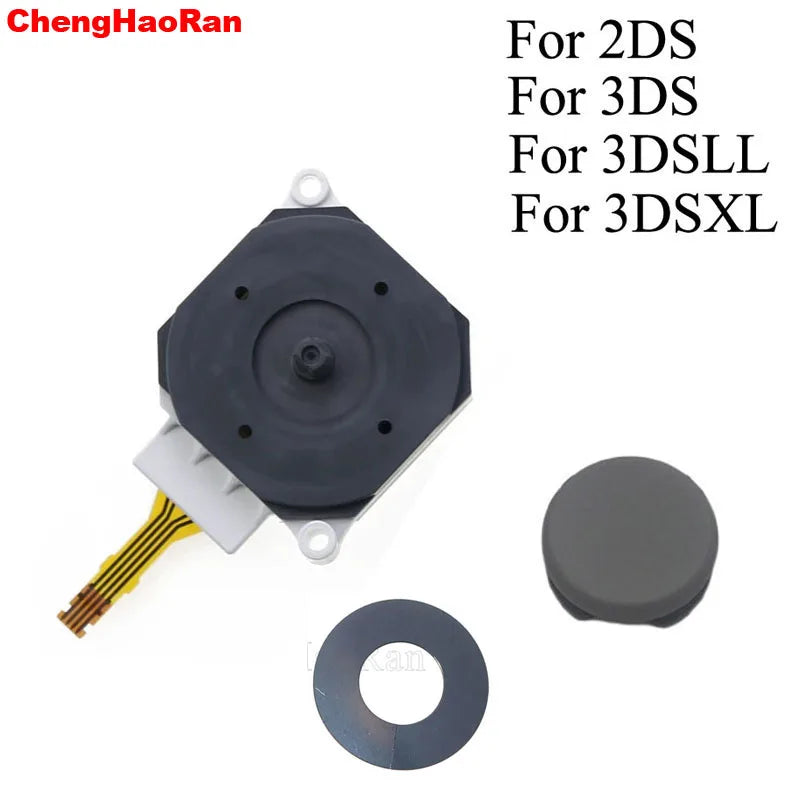 1Set 3D Analog Joystick Thumb Stick Replacement Parts For New 3DS New 2DS XL 3DS XL for NEW 3DS XL LL 2DS XL LL Console
