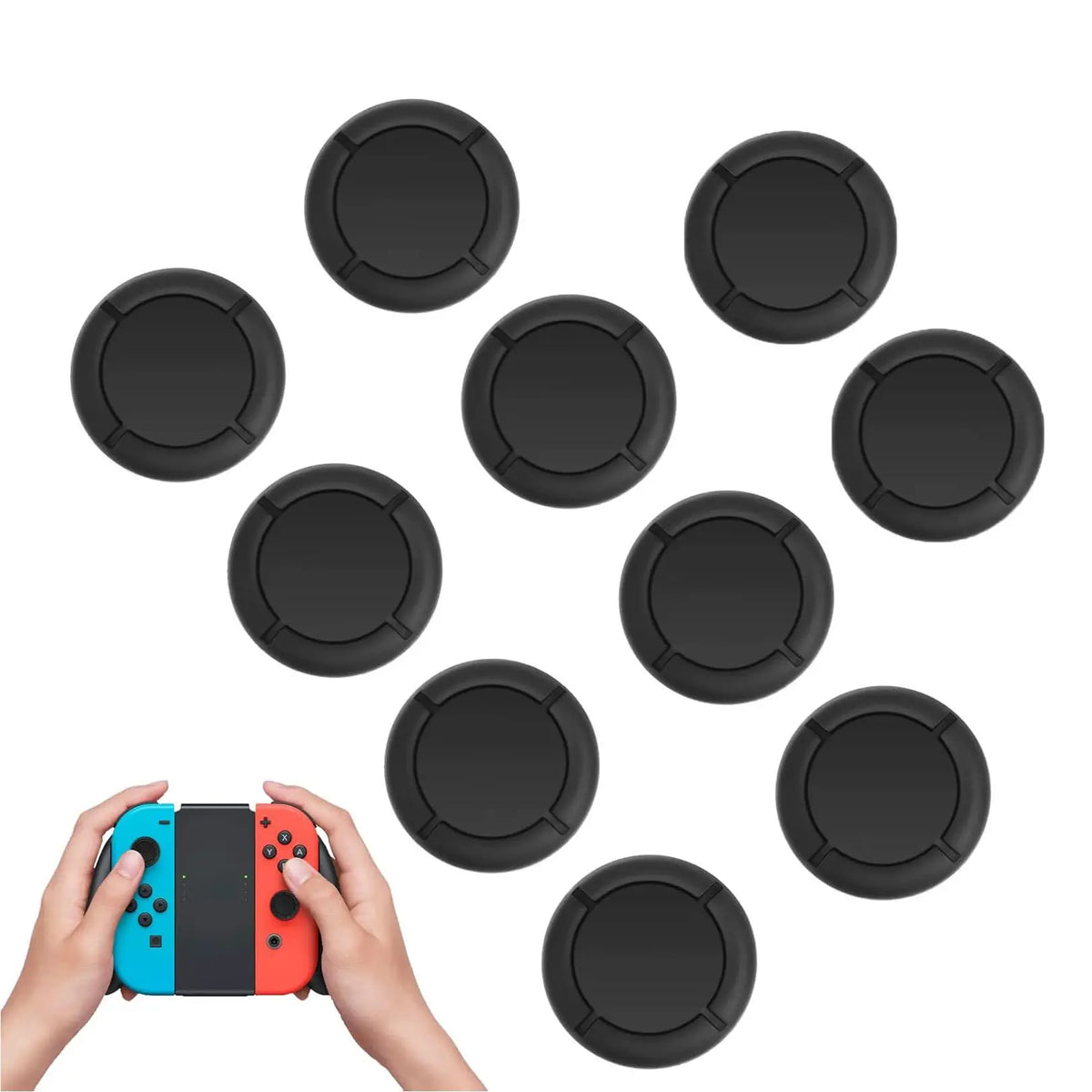 Joycon Thumb Grip Caps for Switch OLED/Lite 3D Anti-Slip Ana