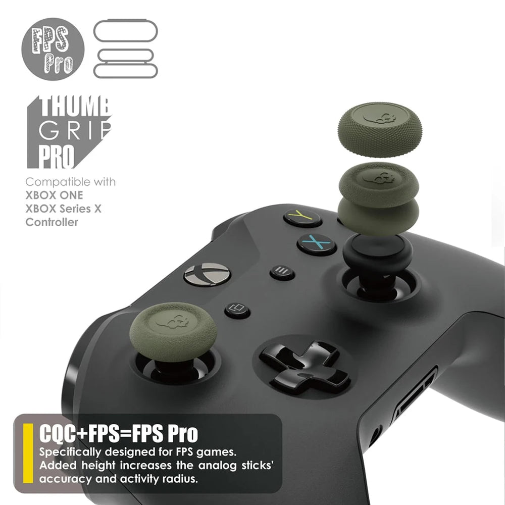 Skull & Co. Skin CQC and FPS Thumb Grip Set Joystick Cap Ana