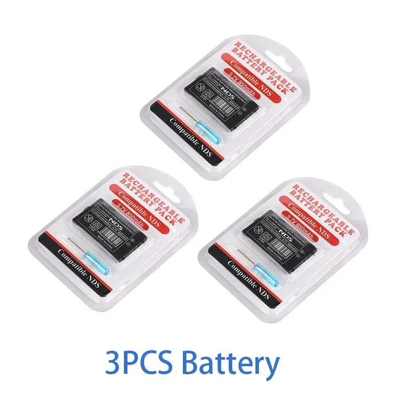 NTR-003 NTR-001 Rechargeable Battery 3.7V 850mAh Lithium Battery Pack For Nintendo NDS Game Console NTR003 Replacement Batteries