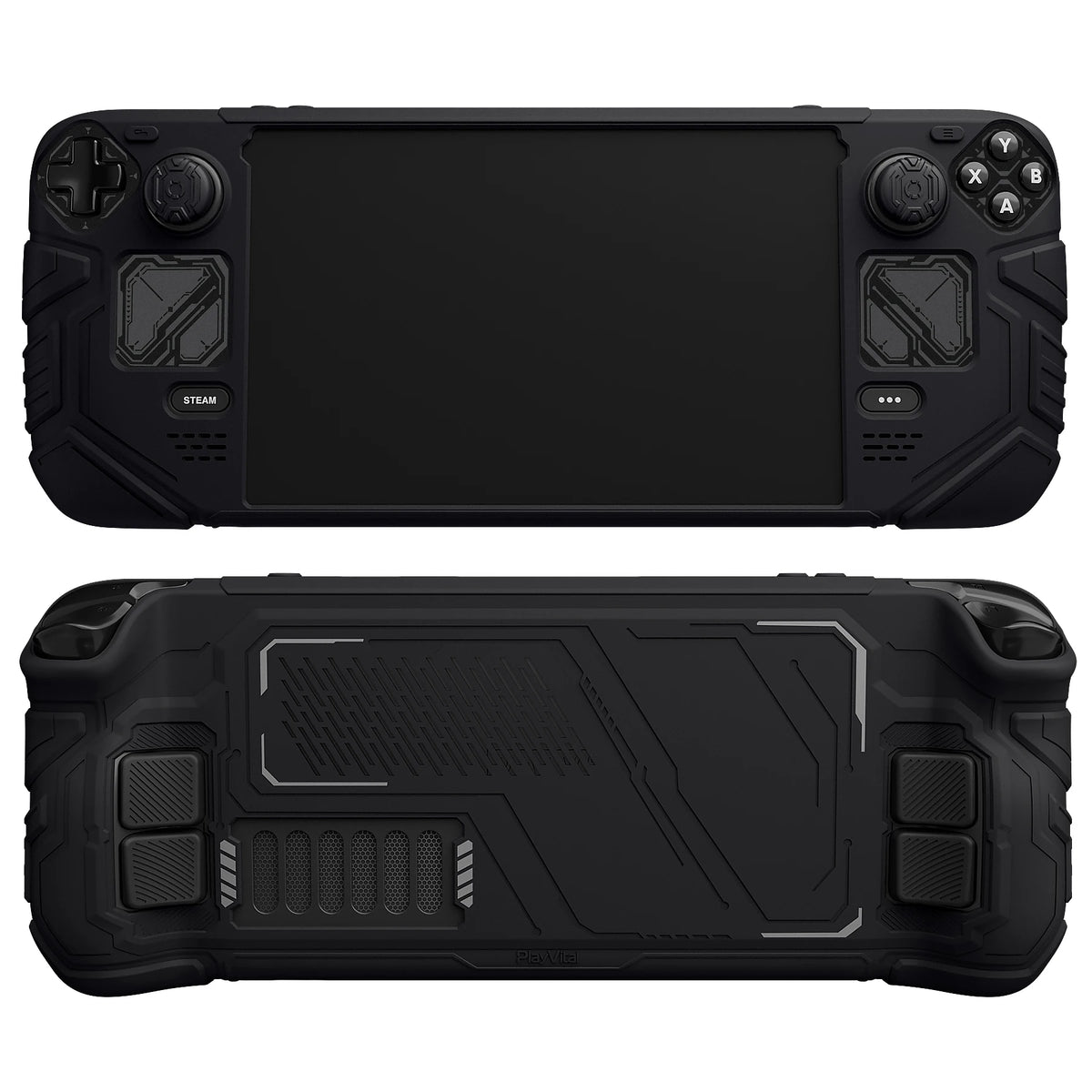 PlayVital Mecha Protective Case for Steam Deck OLED & LCD An