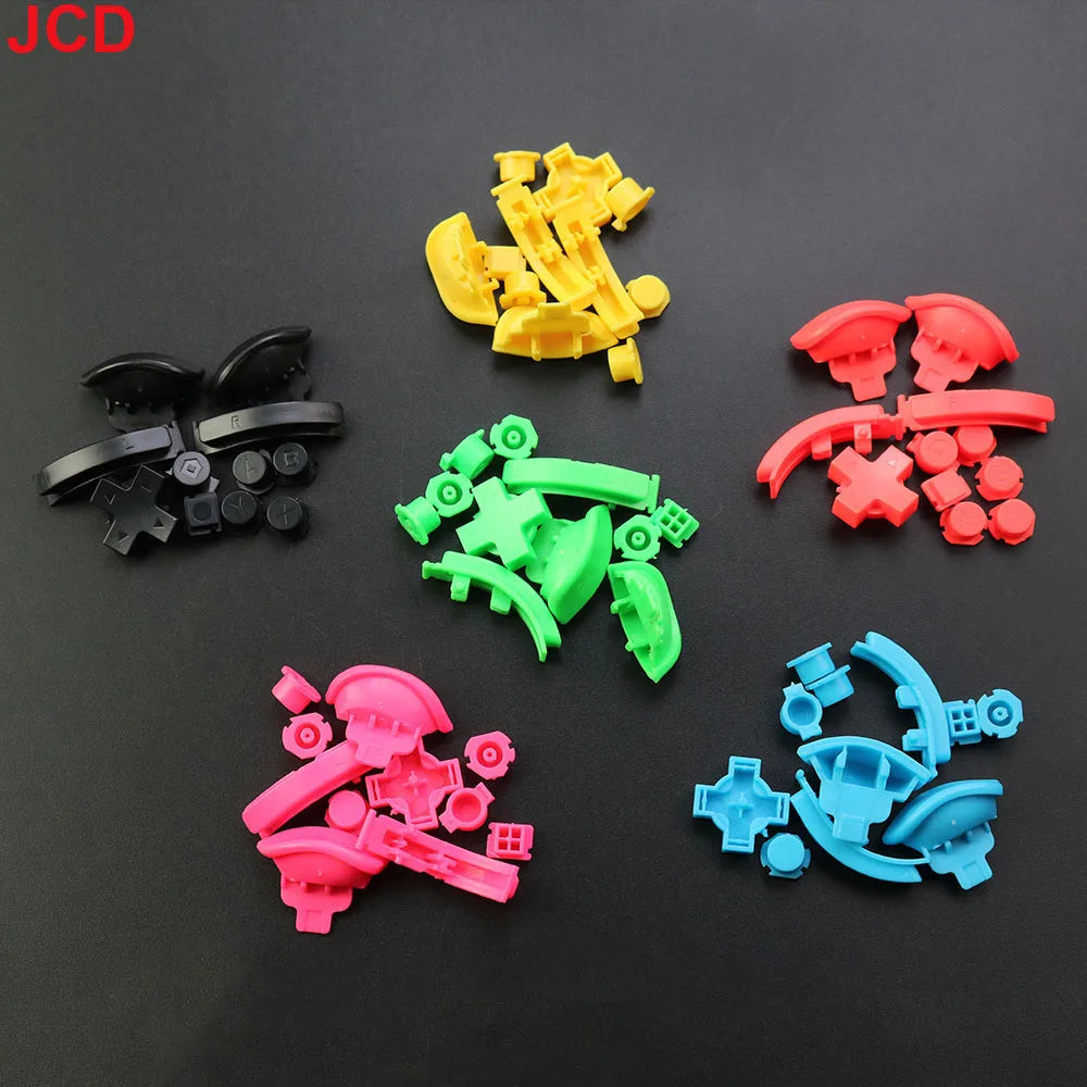 JCD 1set Multi Colors Full Set Key ABXY Button D Pad Buttons