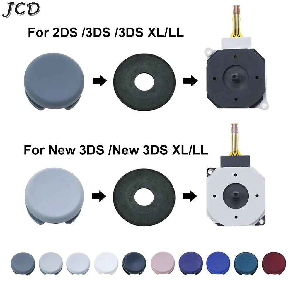 JCD 1set Thumbstick Button Thumb Stick joystick + Rocker Sti