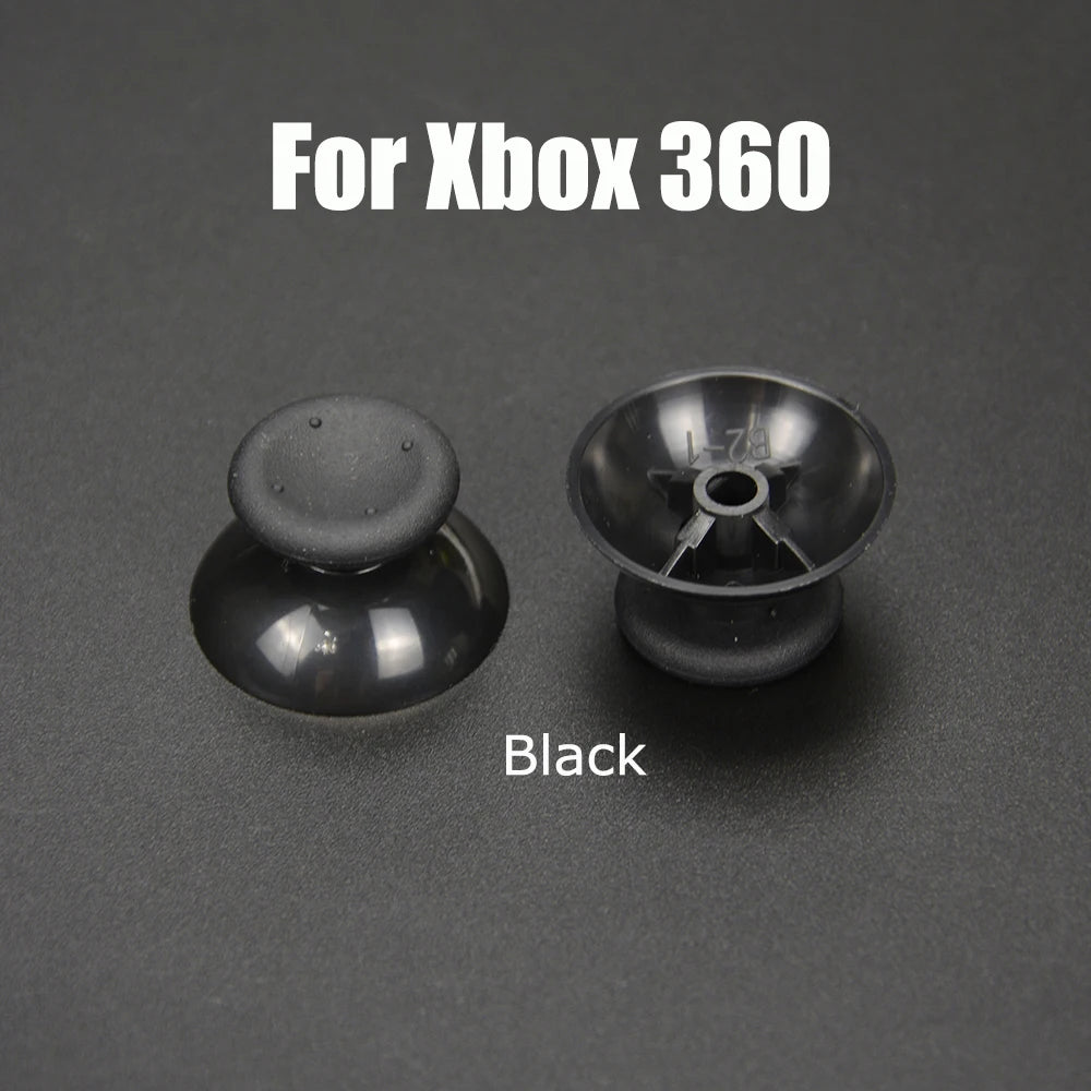 ZUIDID 6PCS Replacement 3D Analog Thumbstick Thumb Stick Mushroom Grip Cap Cover for PS4 Pro Slim PS5 Xbox one