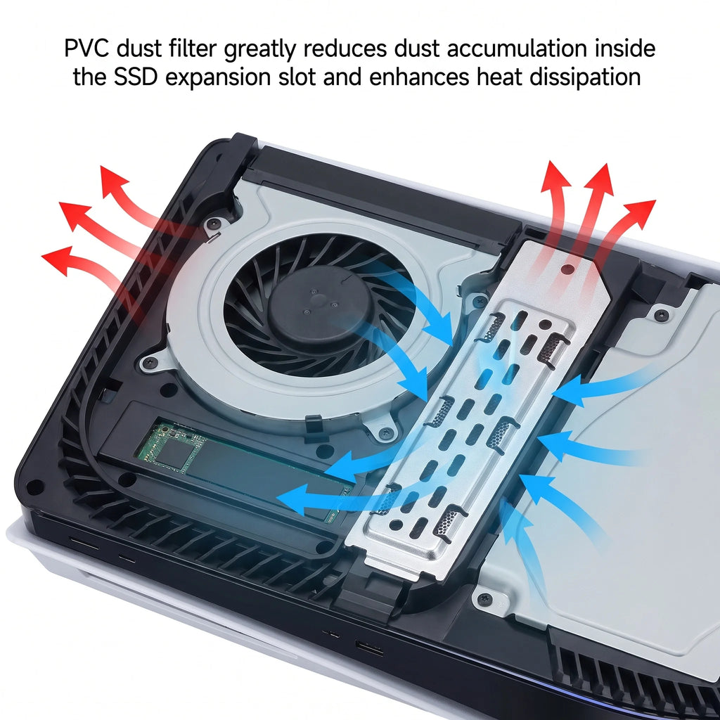 SSD Heatsink Dust Cover For PS5 Slim/Pro Console M.2 SSD Ext