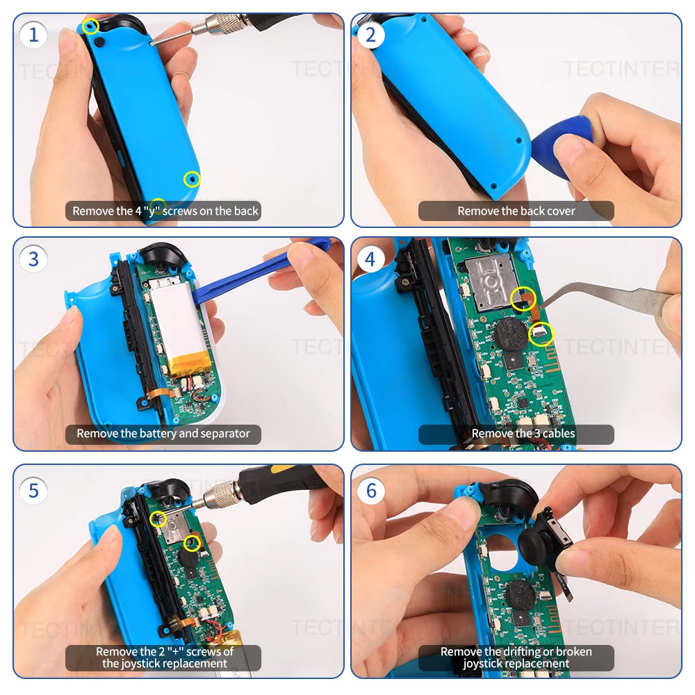 Hall Effect Replacement Joystick for Nintendo Switch/Lite/OL