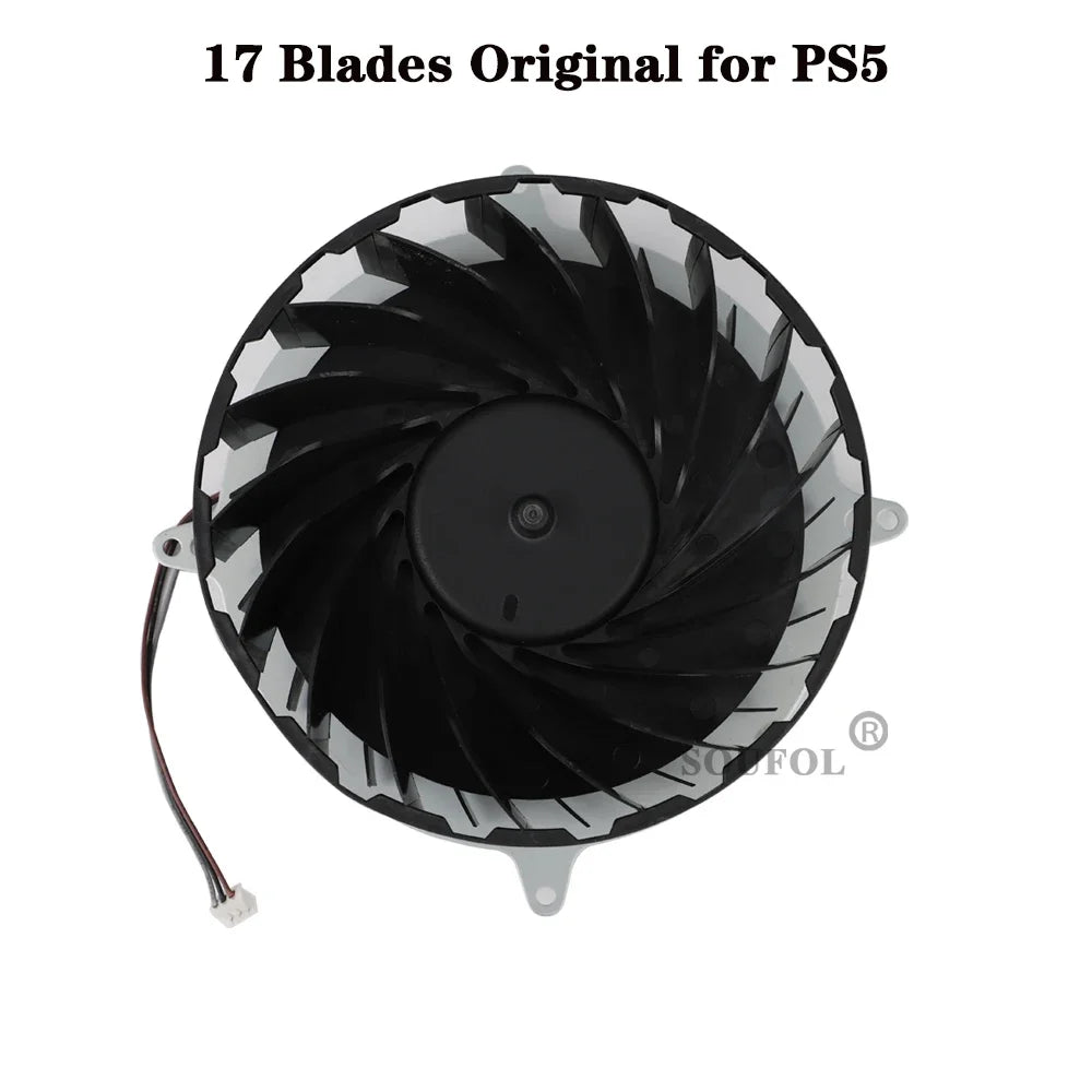 NEW Internal Cooling Cooler Fan For PS5 Slim Console 19 Blad