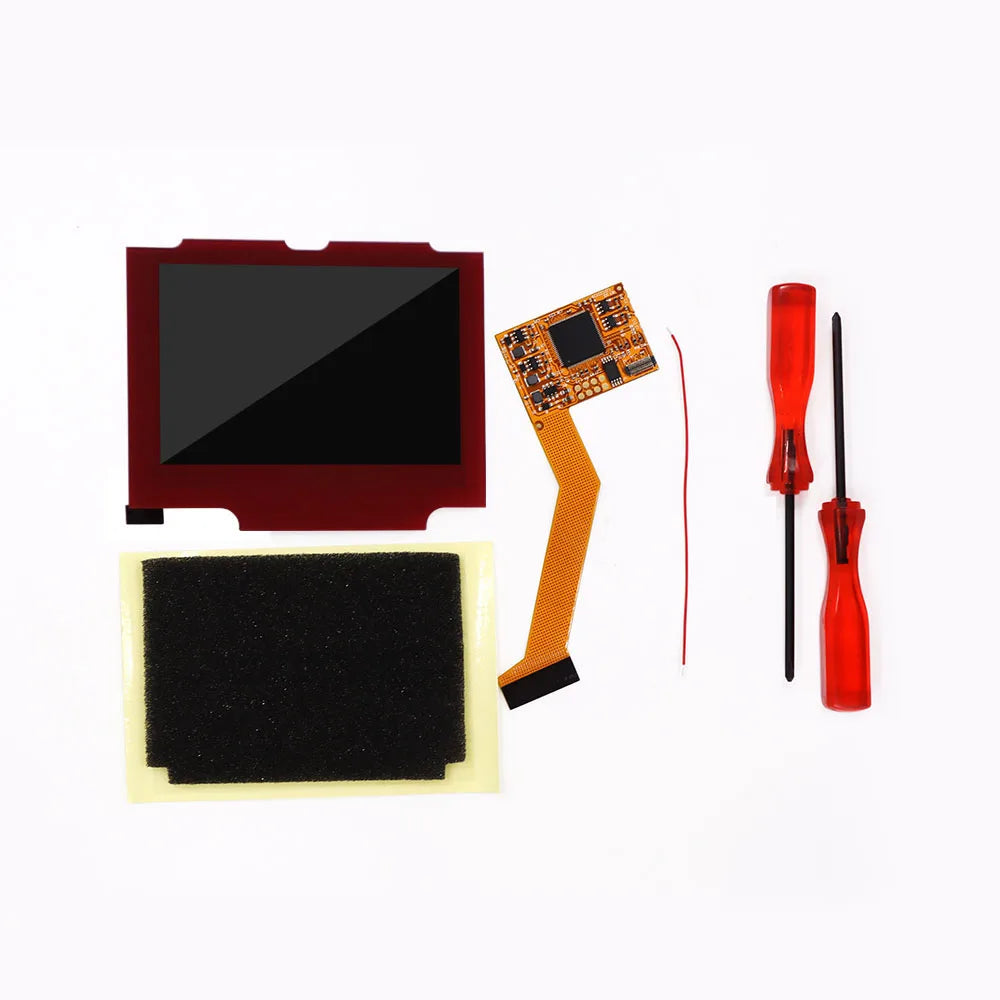 HISPEEDIDO 5 Levels Brightness For GBA SP IPS V2 High Brightness LCD Screen Kits For GameBoy Advance SP Console