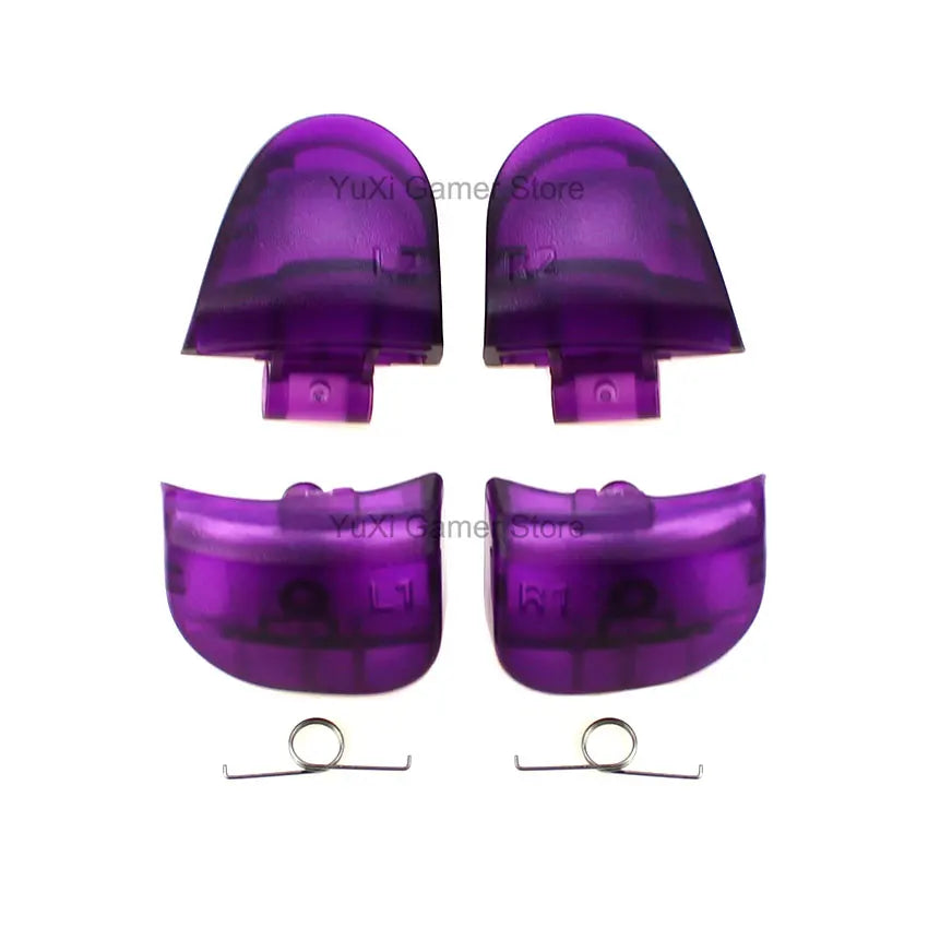 YuXi L1 R1 L2 R2 Trigger Buttons Replacement for PS5 BDM-030 V3.0 Controller Button Set With Springs