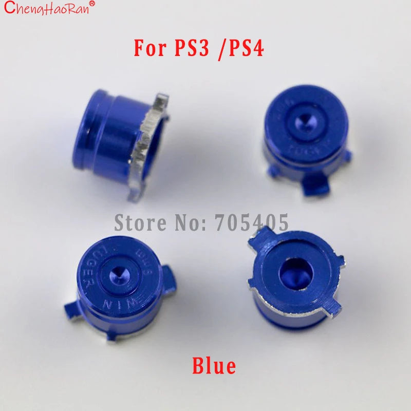 1Set Color Buttons For PS3 PS4 PS5 XBOX 360 Game Console Controller Aluminum Alloy Metal Replacement Parts