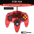 For N64 Colorful Wired Handle Controller Durable Replacement Classic Joystick Retro Wired Gamepad For N64 Game Console Accessory