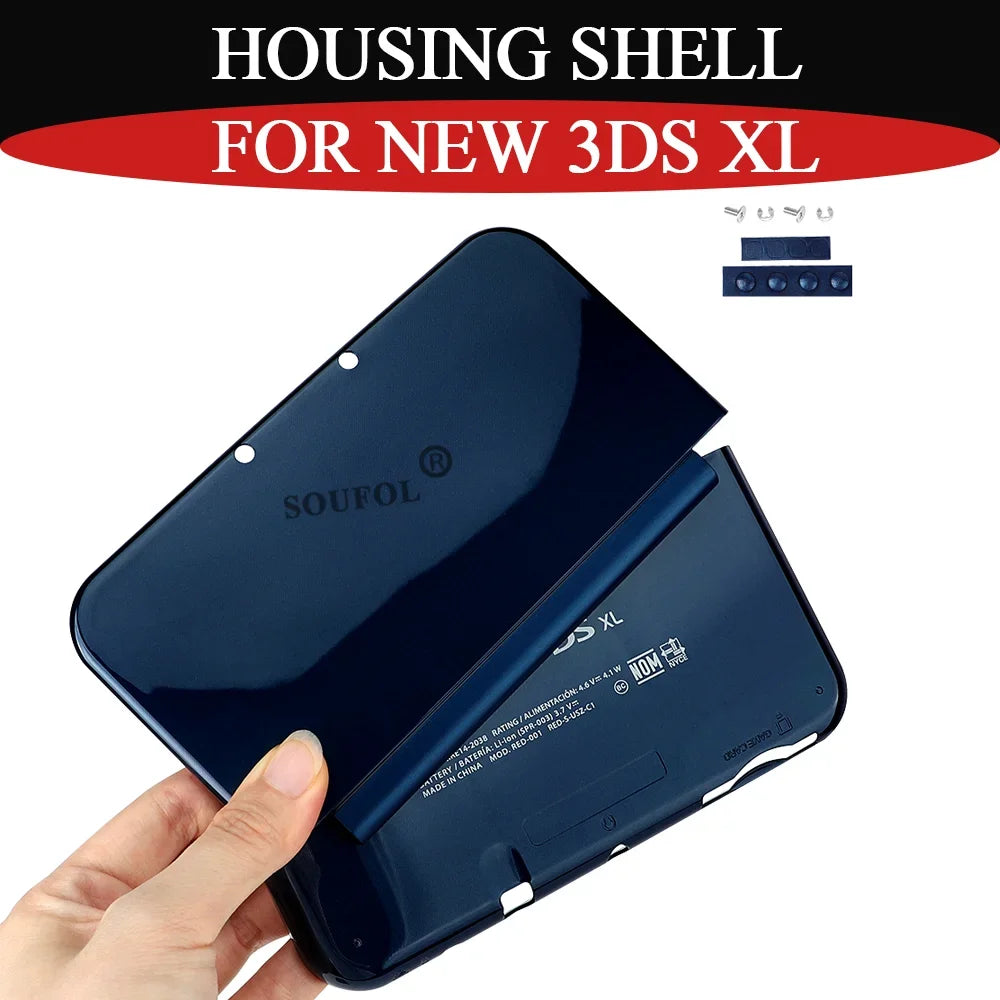 2026 New Blue Housing Front Back Shell For New 3DS XL Replac