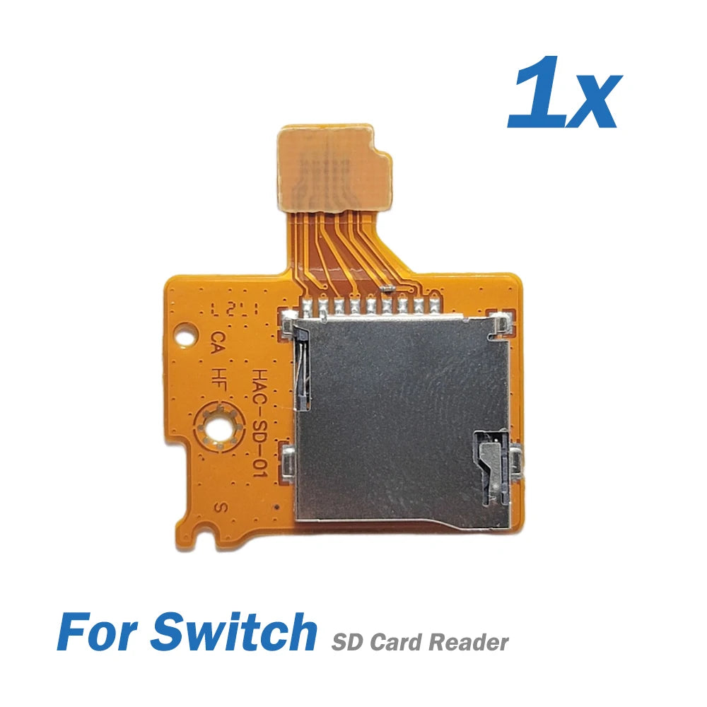 1/5/10pcs SD Card Reader Slot Memory Card Slot Socket for Nintendo Switch Replacement High-Precision TF Card Board