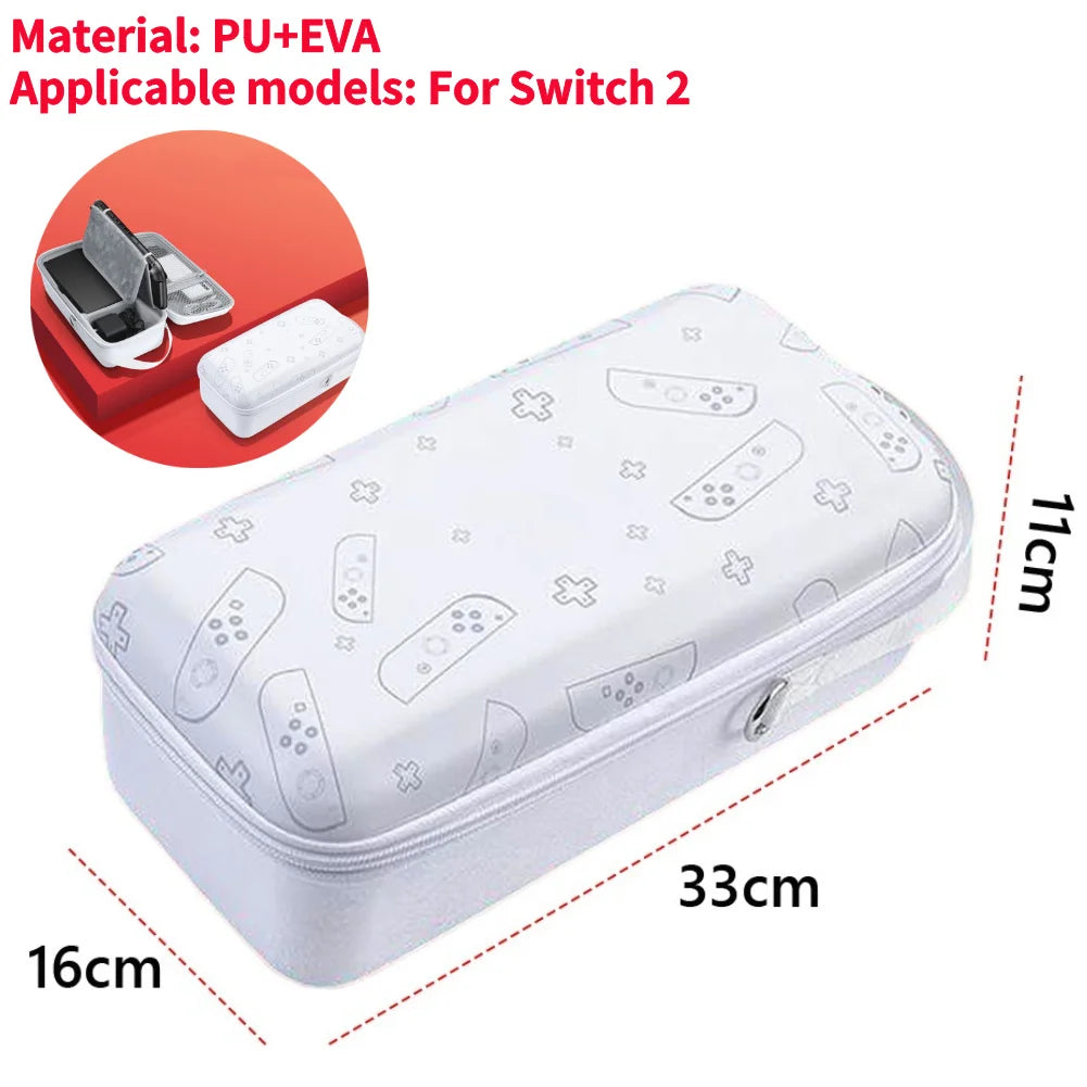 Carrying Protective Case For Nintendo Switch 2 Anti-scratch Protective Pouch Travel Storage Bag For Switch 2 Console Joy-Con